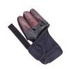 COLLBATH Outdoor Finger Protector Glove Leather Tab for Recurve Archery Lightweight Design for Hunting and Sports Use Fits Right Left Hand