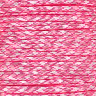 Paracord Planet 550lb Valentine's Themed Paracord  7 Strand Type III Tactical Parachute Cord for Crafting and Outdoor Use  Sugar Rush (250 Feet)