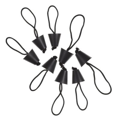 Gogogmee 8pcs Kayak Drain Plug Silicone Scupper Plugs Lanyards Easy Install for Inflatable Boats