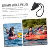 Gogogmee 8pcs Kayak Drain Plug Silicone Scupper Plugs Lanyards Easy Install for Inflatable Boats view 3