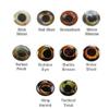 Do It Mold Hyper HD Stick-on Lure Eyes - Two Sizes 4mm and 6mm, Fishing Lure Eyes for Making Your own Jig and spinnerbaits (9248 Hyper HD Lure Eyes 4MM Perfect Perch) view 2