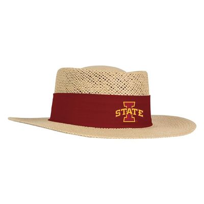 NineFit Basics Iowa State Ahead Gambler Straw Hat - Medium - Large