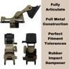 Gear Rack NVG Rhino Arm Mount Full Metal Universal Compatible with PVS -14 Night Vision Goggles Mount Helmet Adapter (Coyote) view 2