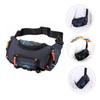 LIOOBO 1pc Chest Bag Strap Capacity Casual Waist Bag for Hiking Biking and Outdoor Activities view 2