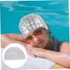 LIOOBO Swim Cap for Hair Elastic and Comfortable Swimming Hat for Adults Stylish for Men and Women Keeps Hair Dry view 2