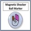 Shocker Funny Golf Gloves Mens - Premium Cabretta Leather Golf Glove with Funny Magnetic Ball Marker, Durable Grip Funny Gag Gift, Men's Adult Shocker White Glove, Adult, Mens, Small to XXL Sizes view 4