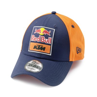 KTM Red Bull Replica Team Curved Cap, Blue/Orange, One Size
