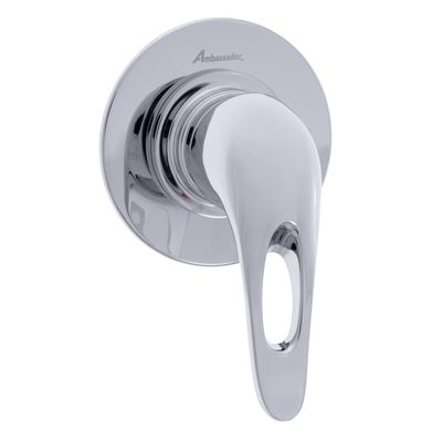 Ambassador Marine Stasis- 1H Shower Mixer, Thin Wall-Mount (Chrome) - 134-0132-CP-W