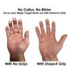 Weight Lifting Grip for Men and Women - Lifting Straps - for Deadlift and Pull up Bar - Replacement for Versa, Crossfit Grips - Gym Hand Strap for Excercise and Gymnastics view 2