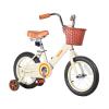 JOYSTAR 14 Inch Kids Bikes with Training Wheels & Basket, Classic Girls Bike for Toddler Ages 3-5 Years Old Girls & Boys, Kids Bicycle, Beige view 1