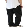 AIRNINE Men's Fleece Cargo Sweatpants SweatShorts Heavyweight M-5XL (Black2, Medium) view 3