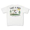 Riot Society Peanuts Snoopy Take A Hike Womens Tee - White Comfort Colors, X-Large view 1