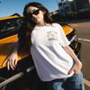 Riot Society Peanuts Snoopy Take A Hike Womens Tee - White Comfort Colors, X-Large view 2