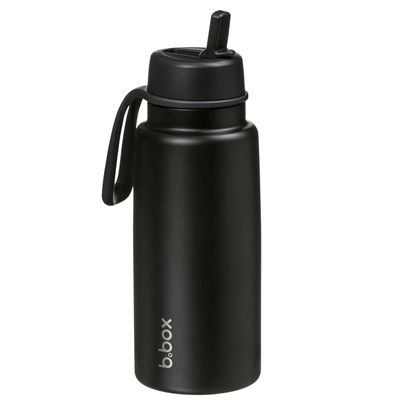 b.box 34oz Insulated Water Bottle w/Stainless Steel Straw - 46 Hours Cold - Leak Proof Tumbler w/Lid + Straw for Travel, Gym & School, BPA Free, Sports Water Bottles for All Ages - Deep Space