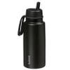 b.box 34oz Insulated Water Bottle w/Stainless Steel Straw - 46 Hours Cold - Leak Proof Tumbler w/Lid + Straw for Travel, Gym & School, BPA Free, Sports Water Bottles for All Ages - Deep Space view 1