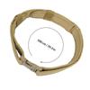 LIFKOME Outdoor Mountaineering Waist Belt Tactical Hunting and Camping Gear Durable Multi-function Utility Belt Khaki for Men and Women view 2