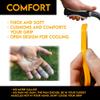 GECKO LIFT Premium Silicone Grip Pads, Soft Non-Slip Weight Lifting Glove Alternative (Green 2THICK) view 2