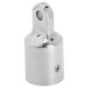 316SS Heavy Duty Bimini Top Cap External Eye End Boat Hardware, Highly Polished Marine Fittings, Fits 7/8in(22mm) or 1in (25mm) OD Round Tube(25mm (1")) view 1