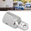 316SS Heavy Duty Bimini Top Cap External Eye End Boat Hardware, Highly Polished Marine Fittings, Fits 7/8in(22mm) or 1in (25mm) OD Round Tube(25mm (1")) view 4