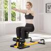 SPORFIT Sissy Squat Machine, 8 in 1 Adjustable Deep Squat Bench for Sit-Up, Push-Up, Elastic Band Lock for Full Body Exercise, Multi-Function Hip Thruster, Compact Glute Workout Equipment for Home Gym view 2