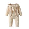 AIMAOMI Baby Girls Easter Long Sleeve Baby Bunny Costume Winter Bodysuit Crawling Suit Girls Hooded Summer (Yellow, 3-6 Months) view 2