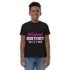 Youth Jersey t-Shirt Women's History Black view 1