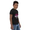 Youth Jersey t-Shirt Women's History Black view 3