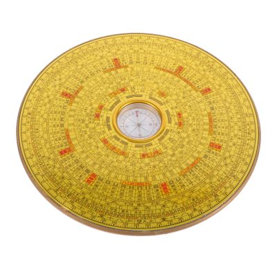 Anneome Compass Metal Trim Chinoiserie Decor Front Door Decor Feng Shui Pan Chinese Decor Desk Topper Table Top Decor Home Feng Shui Decors Home Decor Alloy Decorations Outdoor