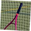 Happyyami 5pcs Sweat-Absorbing Silicone Racket Grip Bands for Tennis Squash Moisture Wicking Soft Overgrip Random Colors for Hot Weather and Enhanced Control view 2