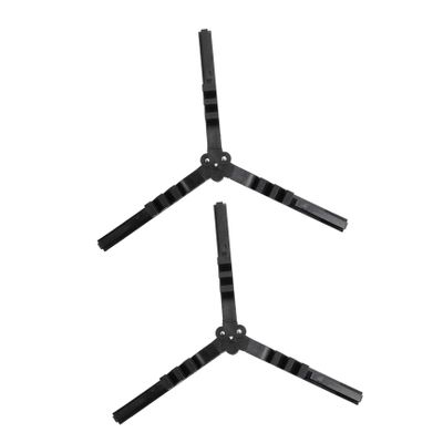 Happyyami 2pcs Camping Gas Tank Stand Folding Tripod Bracket for Outdoor Stove Stability Lightweight Base for Secure Canister Support for Hiking and Camping Use