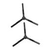 Happyyami 2pcs Camping Gas Tank Stand Folding Tripod Bracket for Outdoor Stove Stability Lightweight Base for Secure Canister Support for Hiking and Camping Use view 1