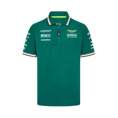 Aston Martin F1 Men's 2024 Team Polo - Green - Size: Small