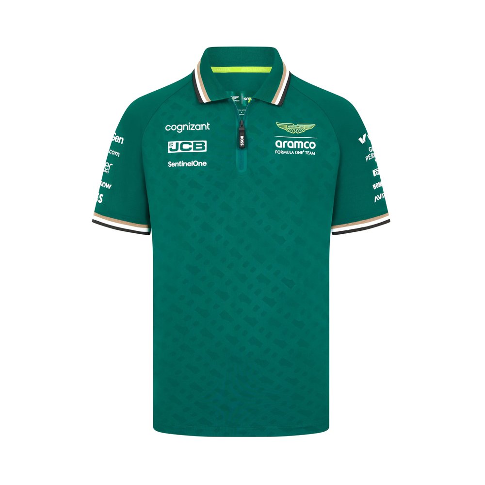 Aston Martin F1 Men's 2024 Team Polo - Green - Size: Small