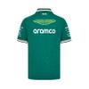Aston Martin F1 Men's 2024 Team Polo - Green - Size: Small view 4