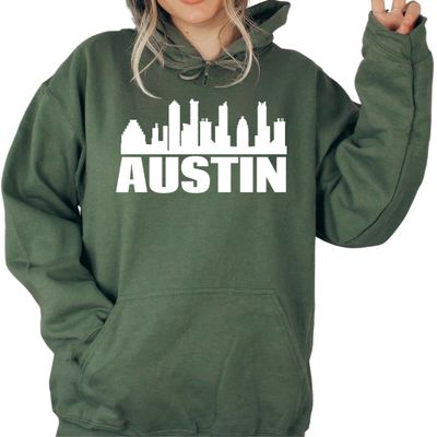 Austin Sweatshirt and Hoodie, S5014
