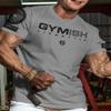 Gymish Lifestyle Gym Workout Shirts for Men Motivational Weight Lifting T-Shirt (LG, Grey Branded) view 2