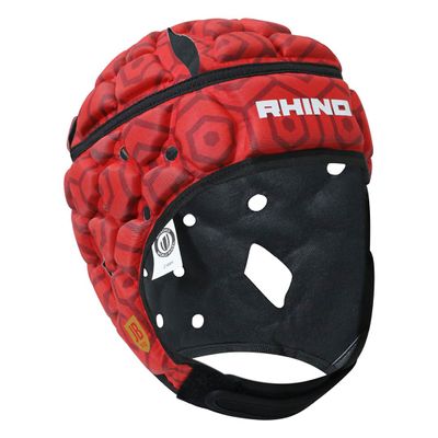 Rhino JB VII Headguard Red JS