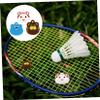 KICHOUSE Tennis Racket Shocks Absorber 3pcs Cartoon Animal Tennis Racket Damper view 3
