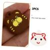 KICHOUSE Tennis Racket Shocks Absorber 3pcs Cartoon Animal Tennis Racket Damper view 4