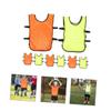 Outanaya 8pcs Soccer Training Vests for Men Youth Football Pinnies Reusable Sports Vest for Basketball Rugby view 3