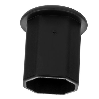 Octagonal Lacrosse Stick End Cap - Durable TPE Cover for Hockey Stick Protection Easy Installation and Replacement