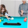 Outanaya 1set Wall-mounted Pool Cue Rack Solid Billiard Cue Holder for Vertical Display and Storage Design for Organizing Finish view 2