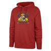 47 Men's Scarlet San Francisco 49ers Regional Headline Hoodie view 2