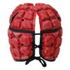 Rhino JB VII Headguard Red JM view 4