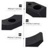 Gogogmee Dumbbell Storage Rack 5-piece Dumbbell Holders Dumbbell Brackets Dumbbell Weight Rack Space-saving Home Gym Storage view 4