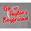 4X-Large Oxford Mens Script Go Taylor's Boyfriend T-Shirt view 4