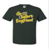 4X-Large Forest Green Mens Script Go Taylor's Boyfriend T-Shirt view 2