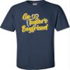 5X-Large Navy Blue Mens Script Go Taylor's Boyfriend T-Shirt view 2