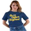5X-Large Navy Blue Mens Script Go Taylor's Boyfriend T-Shirt view 3