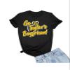 5X-Large Black Mens Script Go Taylor's Boyfriend T-Shirt view 1